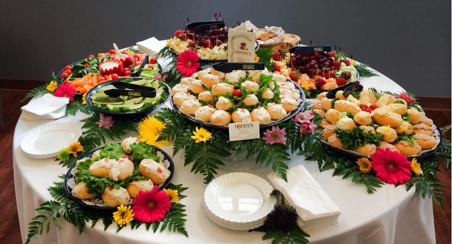 Decorated buffet