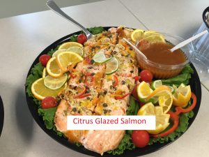 Citrus Glazed fresh Atlantic Salmon 2