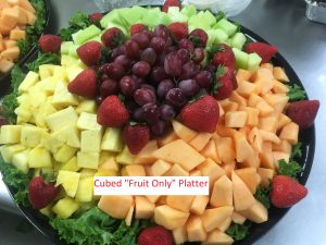 Cubed Fruit Platter 2