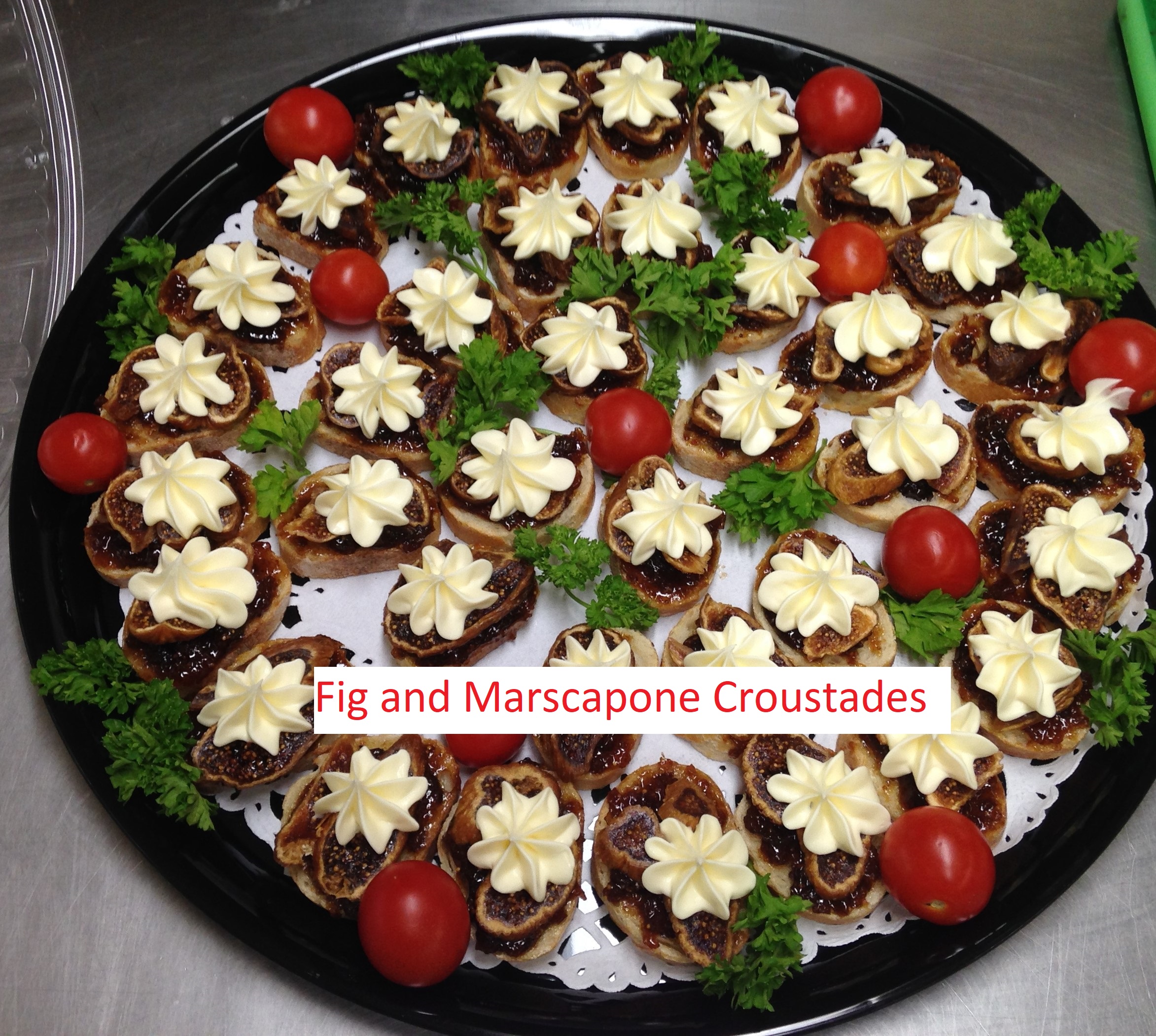 Fig and Marscapone Croustades 2