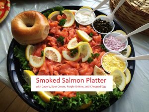 Smoked Salmon Platter 2