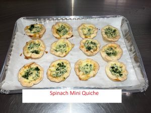 Spinach Mini Quiche