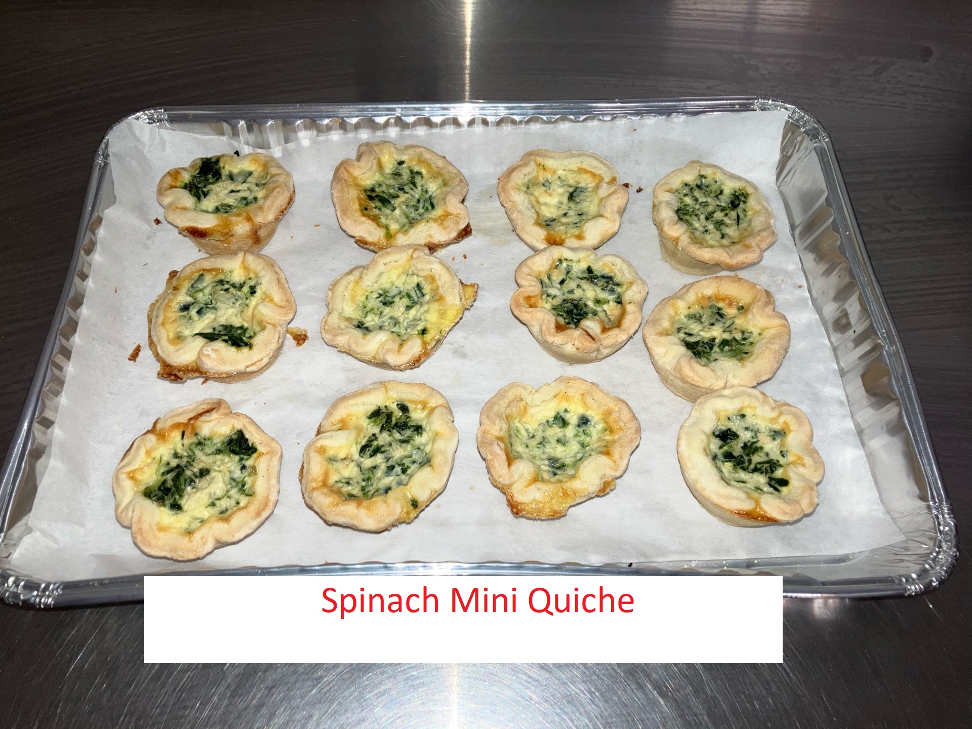 Spinach Mini Quiche