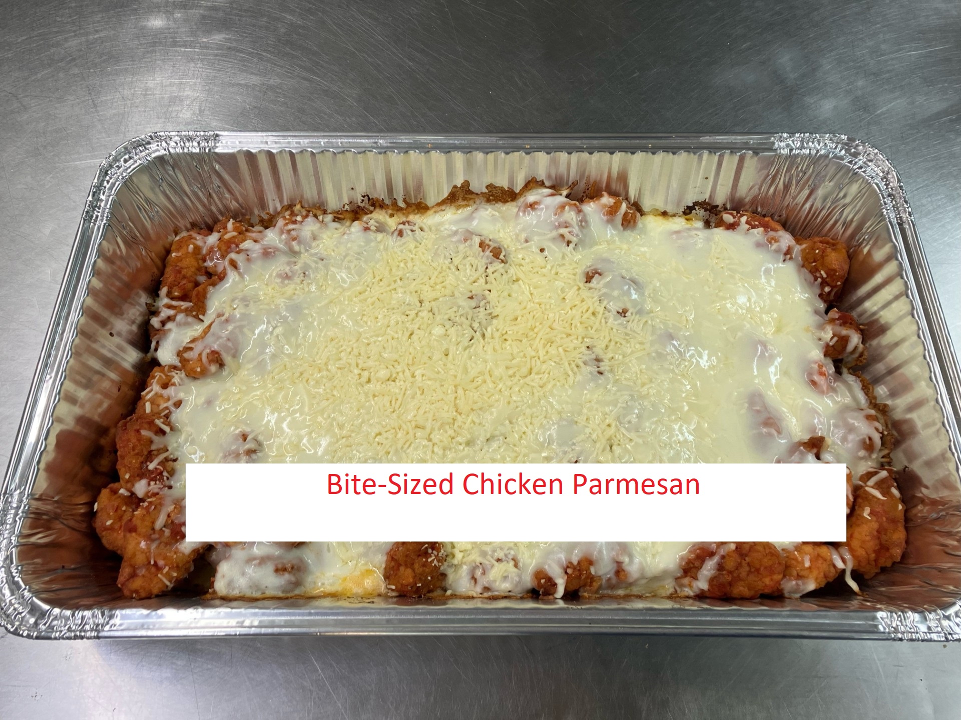 Bite-Size Chicken Parmesan